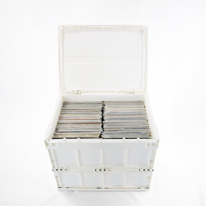 Heavy-duty comic book storage crate made from strong hard plastic, designed for durable protection and organisation of your comic book collection.