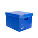 A4 archive box with a lid, designed for efficient document storage and protection.