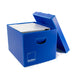 A4 archive box with a lid, designed for efficient document storage and protection.