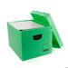 A4 archive box with a lid, designed for efficient document storage and protection.