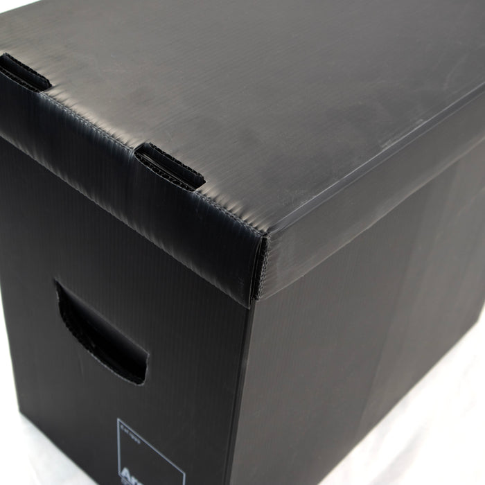 Durable magazine box for organising and protecting your collection, available in multiple colours.