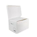 A4 archive box with a lid, designed for efficient document storage and protection.