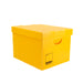 A4 archive box with a lid, designed for efficient document storage and protection.