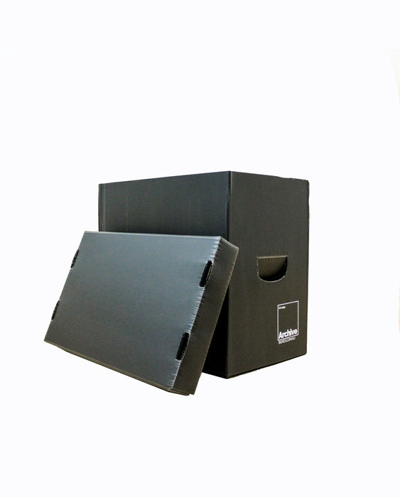 Durable magazine box for organising and protecting your collection, available in multiple colours.